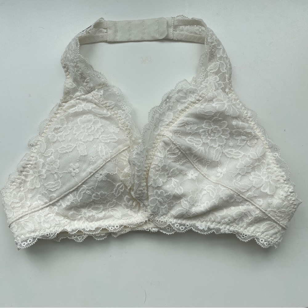 Gilly Hicks Lace Halter Bralette